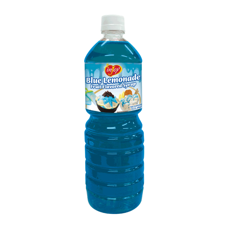 Blue Lemonade Flavored Syrup 1L inJoy