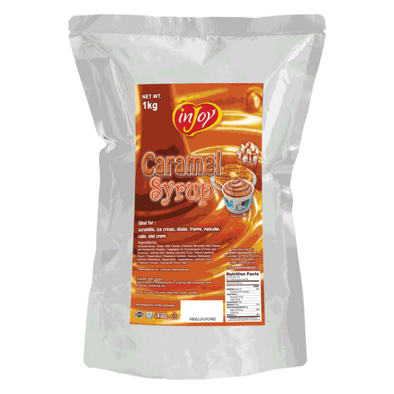 Caramel Syrup 1kg inJoy