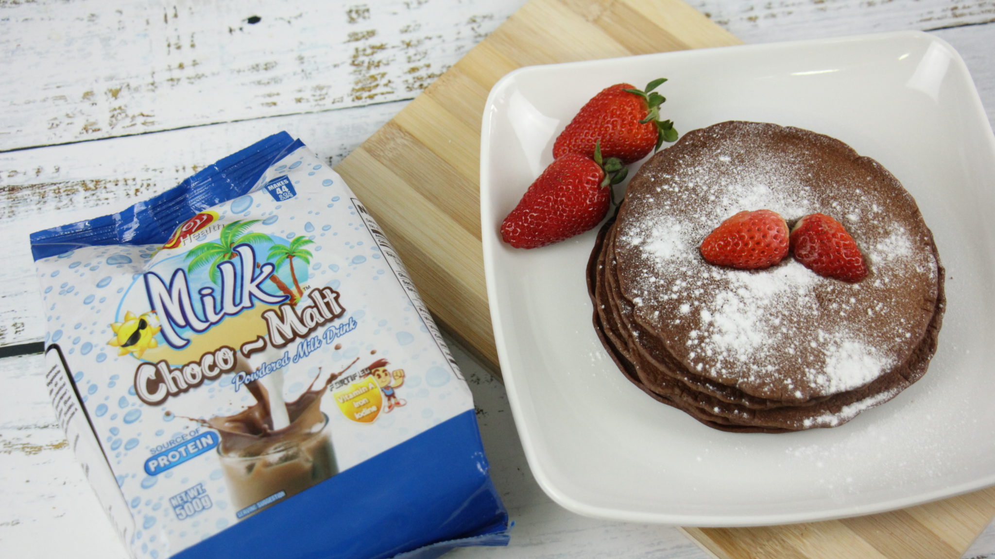Chocolate Pancake with inJoy Choco Malt inJoy